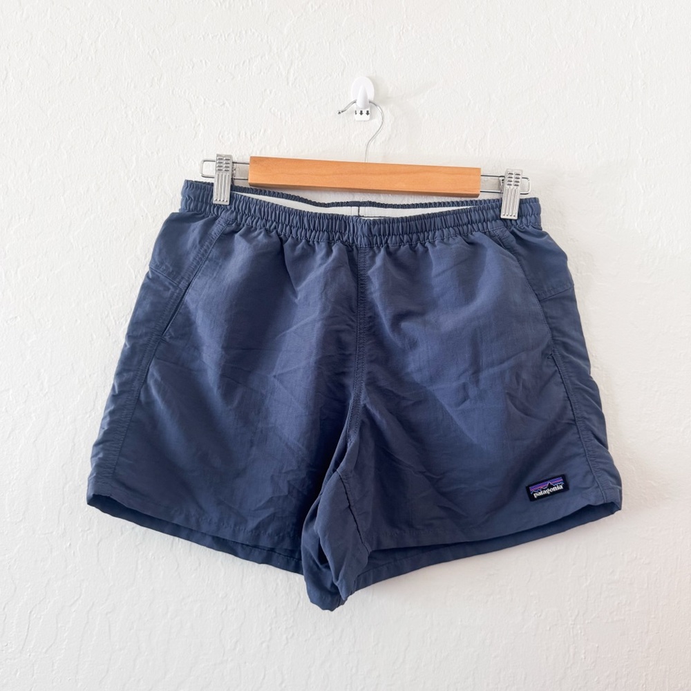 Patagonia Navy Blue Athletic Shorts